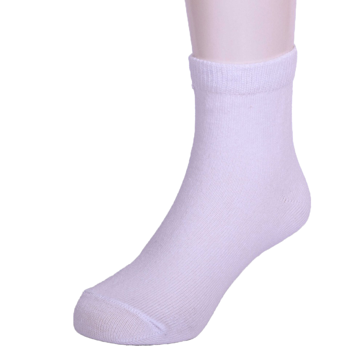 גרב קצרה חלקה